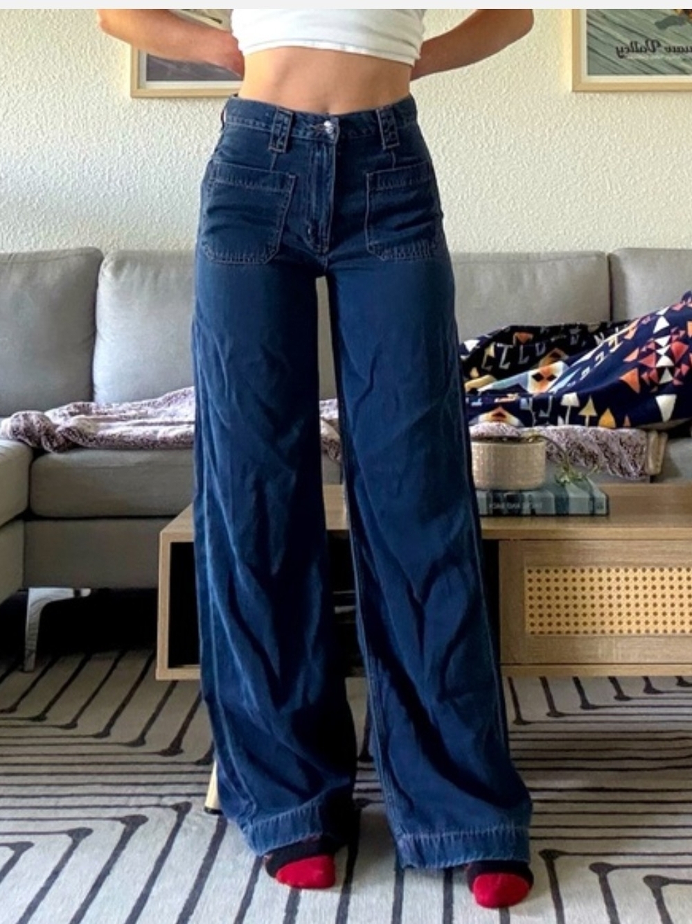 Ariat Wide Leg High Rise Jeans